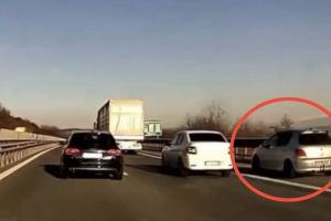 Poliţia a descoperit cine a făcut slalom printre maşini pe A1: este o şoferiţă din Sibiu / video