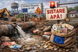 Două cartiere ale Reşiţei, fără apă din cauza batjocorii decontate din bani europeni!