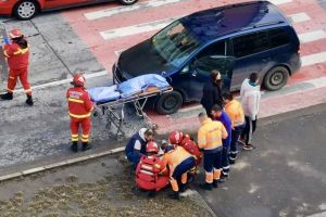 Pieton acroşat de un autoturism în Piteşti