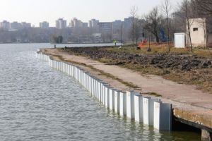 FOTO. Știri Constanta: Au inceput lucrarile de reabilitare a malurilor Lacul Tabacarie! Investitie de 25 de milioane de lei anuntata de Vergil Chitac