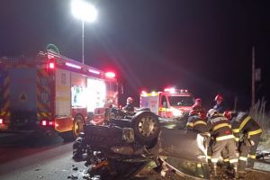 Accident grav pe DN 1, în Bihor. UPDATE: Doi şoferi au fost descarceraţi şi duşi la spital (FOTO)