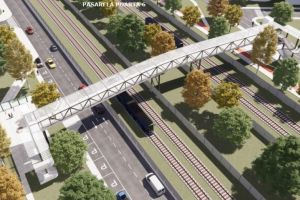 SIA Dynamic Solution si Terra Solution Services vor construi pasarela pietonala de 10 milioane de lei din zona Liceului Lucian Blaga (DOCUMENT)