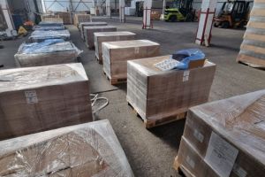 Pompe de apa si componente in valoare de 22.181.800 lei descoperite de inspectorii vamali din cadrul Biroului Vamal de Frontiera Constanta 