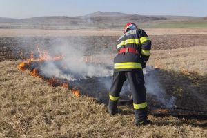 Primăria Mediaş a emis o atenţionare legată de arderea miriştilor şi a resturilor vegetale