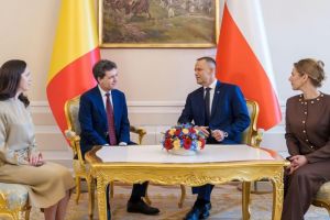 FOTO: Presedintele Nicusor Dan - Romania si Polonia raman parteneri de incredere si aliati in NATO si UE