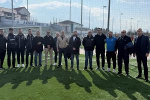 Preşedintele FRF a vizitat cea mai nouă bază sportivă din Sibiu. “A fost surprins” / foto