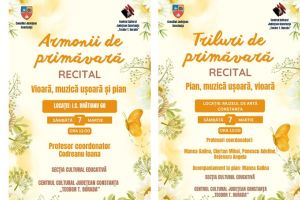 Centrul Teodor T. Burada Constanta: Doua recitaluri sustinute de elevii Sectiei Cultural Educative in acest weekend 