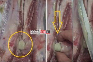 VIDEO. Dezgustător! Carne cu puroi cumpărată dintr-un magazin din judeţul Satu Mare