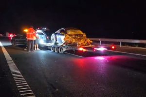 Accident pe Autostrada A7, la Vadu Paşii. Traficul spre Focşani este blocat