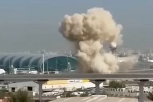 Atac la Aeroportul din Dubai: zborurile au fost suspendate temporar. Preşedintele Iranului spune că nu va mai lovi statele vecine dacă nu permit atacuri de pe teritoriul lor (VIDEO)