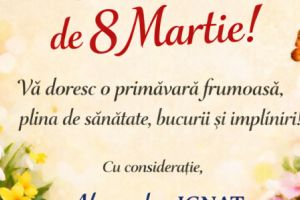 Mesajul primarului comunei Murighiol, Alexandru Ignat