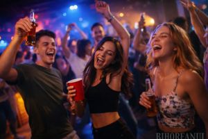 Tot mai mulţi tineri din generaţia Z beau în exces şi consumă droguri, arată un studiu britanic