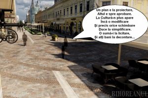 Bihorel: Cum s-a schimbat modificarea la proiectul pavării Centrului
