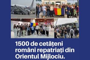 MAE: Situatia repatrierilor cetatenilor romani din regiunea afectata de conditiile de securitate din Orientul Mijlociu