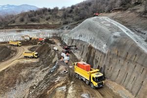 VIDEO / Evoluţia lucrărilor pe Autostrada A1 Sibiu-Piteşti la început de martie 2026, sectorul Boiţa -Cornetu