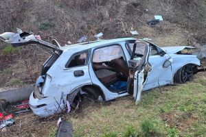 FOTO. Cum s-a produs accidentul mortal de pe centură. A trecut prin sens, apoi a ajuns în şanţ