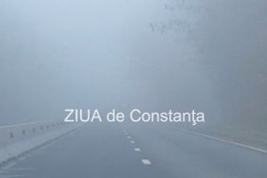 Cod galben de ceata in judetul Tulcea. Vizibilitate redusa sub 200 de metri