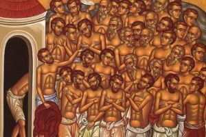 Sărbătoare creştină. Cei 40 de Sfinţi Mucenici