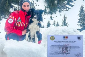 Salvamont Bistriţa-Năsăud are oficial unitate canină de intervenţie