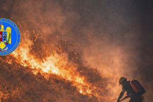 Incendii de vegetaţie uscată. 72 ha afectate de flăcări. Controale şi amenzi