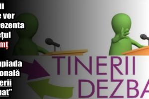 Elevii care vor reprezenta judeţul Neamţ la Olimpiada Naţională „Tinerii dezbat”