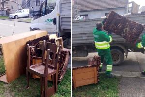 Campania continuă: RER Vest ajută orădenii cu curăţenia generală