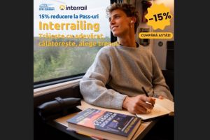 Ai in plan o vacanta cu trenul prin Europa? CFR Calatori vine in ajutor cu o oferta promotionala