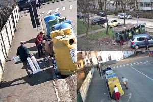 FOTO. Noi persoane surprinse de camere în timp ce aruncă ilegal deşeuri în Satu Mare. Mesajul primăriei