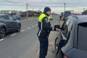 De ziua bărbatului, prins la volan băut şi fără permis