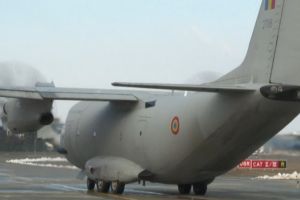 Misiune umanitara a Fortelor Aeriene Romane. Pacienti cu arsuri, transportati la Bruxelles