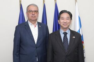 FOTO: Ambasadorul Japoniei, in vizita la Constanta! Planuri pentru aniversarea infratirii cu Yokohama