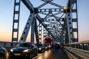 Podul dintre România şi Bulgaria de la Ruse, se închide temporar pentru reparaţii