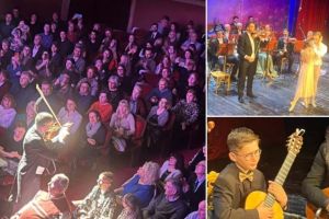 VIDEO. O seară romantică memorabilă. Peste 1.000 de timişoreni s-au bucurat de „Simfonia Iubirii”, cu Bogdan Costache, Paolo Spagnuolo şi Gabriel Popescu