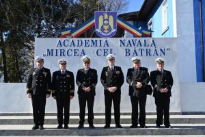 FOTO. Delegatia Academiei Navale din Varna, in vizita oficiala la Academia Navala Mircea cel Batran Constanta 