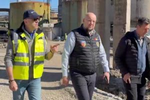 LUCRĂRILE LA NOUL CET GOVORA AVANSEAZĂ CONFORM GRAFICULUI. MAGNATUL BUȘCĂ, TRAS PE... LINIE MOARTA?!