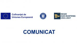 ANUNȚ LANSARE PROIECT „Creşterea eficenţei energetice a Liceului Tehnologic Nucet, Corp A, Corp B, Corp Internat şcolar, Comuna Nucet, Judeţ Dâmboviţa”