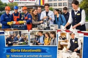 Ziua Porţilor deschise la Liceul Tehnologic „Constantin Brâncuşi” din Sfântu Gheorghe. Alege meseria care ţi se potriveşte!