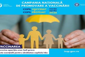 Campanie naţională de promovare a vaccinării copiilor, lansată în martie–aprilie 2026