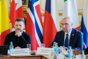 Întâlnire Volodimir Zelenski – Ilie Bolojan la Palatul Victoria. Guvernul nu anunţă ora din motive de securitate