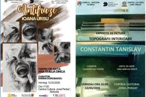 Două vernisaje la Centrul Cultural „Ionel Perlea” din Slobozia: „Topografii Interioare” şi „Antifraze”