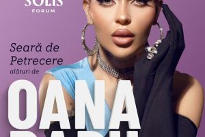 Oana Radu vine la Solis Forum de la Rediu! „Vor mai fi încă doi artişti surpriză”