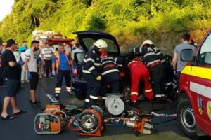Accident grav, pe DN 7, la Săcămaş