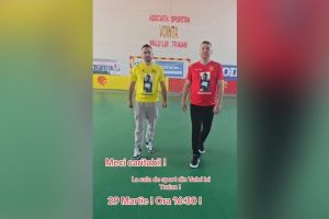 Nationala de soferi a Romaniei si Vointa Valu lui Traian, meci caritabil. Jucam pentru viata, jucam pentru Melisa“ 