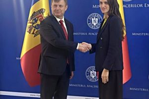 Intrevederea ministrului de Externe, Oana Țoiu, cu viceprim-ministrul pentru reintegrare al Republicii Moldova, pe teme de securitate regionala