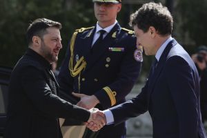 Nicuşor Dan şi Volodimir Zelenski, anunţ de la Cotroceni: Cele două ţări vor produce în comun drone, în România (FOTO/VIDEO)