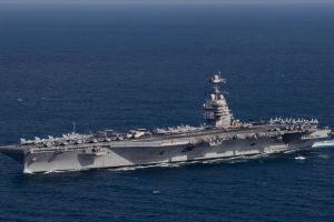 Incendiu pe USS Gerald Ford, cel mai mare portavion din lume! 