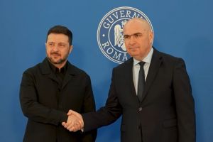 Pod peste Dunăre la Orlivka - Isaccea şi tren direct Kiev - Bucureşti, discutate de Ilie Bolojan şi Volodimir Zelenski (VIDEO)
