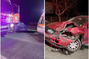 Accident grav pe DN 1. Un bărbat şi o fetiţă de 3 ani au murit în Negreni. Trafic blocat