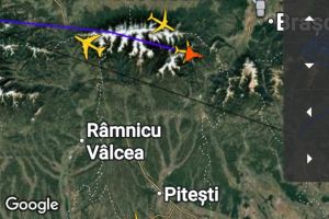 Zgomote infernale pe cerul Râmnicului! Avioane militare au survolat oraşul şi au speriat locuitorii