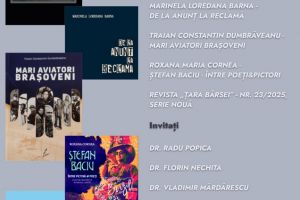 „Lansare x5”, la Muzeul „Casa Mureşenilor”: Cele mai recente apariţii editoriale finanţate de Consiliul Judeţean Braşov